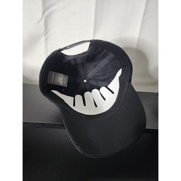 Eddie Bauer Graphic Pride Hat Snapback Baseball Style Cap OSFA Black NWT - Picture 6 of 7